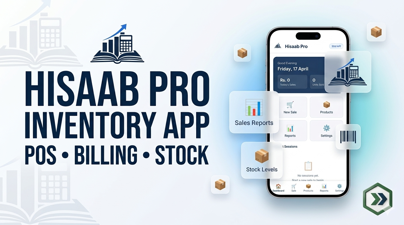 Hisaab Pro - Mobile Inventory & POS App